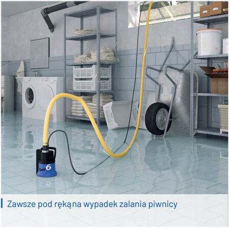 Pompa zatapialna SIMER 6S OD6601G-06-S z wyłącznikiem poziomu