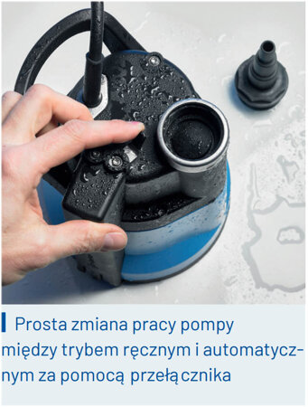 Pompa zatapialna SIMER 6S OD6601G-06-S z wyłącznikiem poziomu