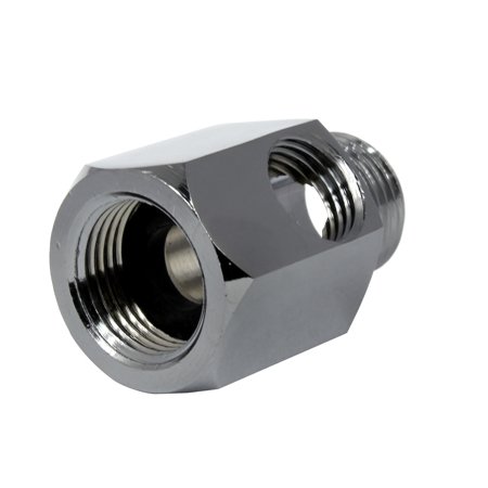 Przyłącze chrom zestawu filtracyjnego 3/8" GW x 3/8" GZ x 1/4" GW