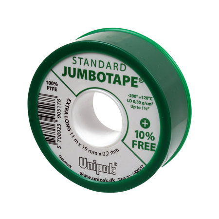 Taśma teflonowa JUMBOTAPE 19mm x 0,2mm x 10m