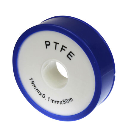 Taśma teflonowa PTFE 50m x 19mm x 0,1mm