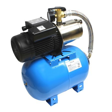 Zestaw hydroforowy komplet pompa Jetinox 60/50M 0,8kW/230V Nocchi z osprzętem + zbiornik Aquasystem 24 L